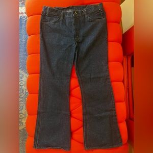 Levi's 684 "Big Bell" Orange Tab Bellbottom Jeans size 38W 31L